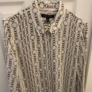 Banana Republic chain link blouse